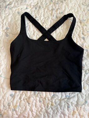 Born Primitive Black Crossback Sports Bra